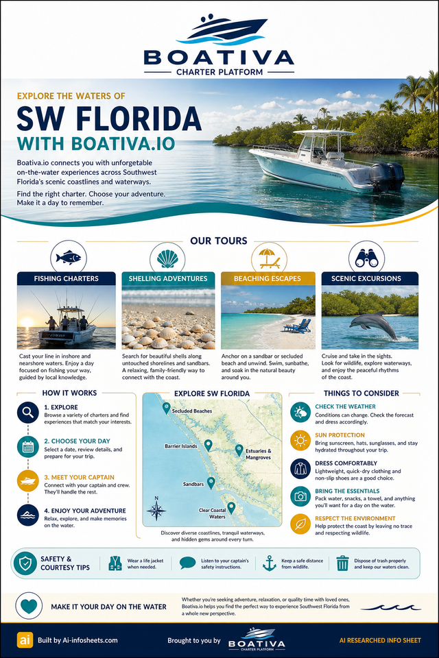 Experience Southwest Florida: A Guide to Unforgettable Water Adventures with Boativa.io