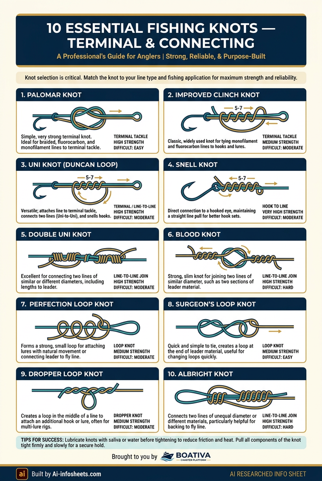 Essential Hand-Tied Fishing Knots for Every Angler: A Comprehensive Guide