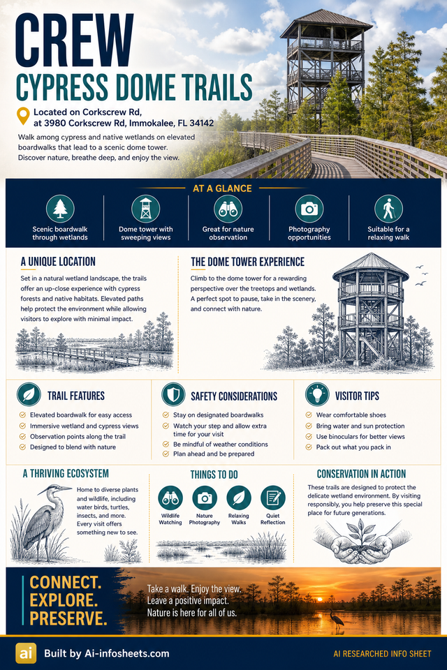 CREW Cypress Dome Trails: Your Guide to a Southwest Florida Wetland Escape