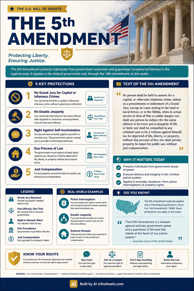 The Fifth Amendment: Fundamental Protections for the Accused