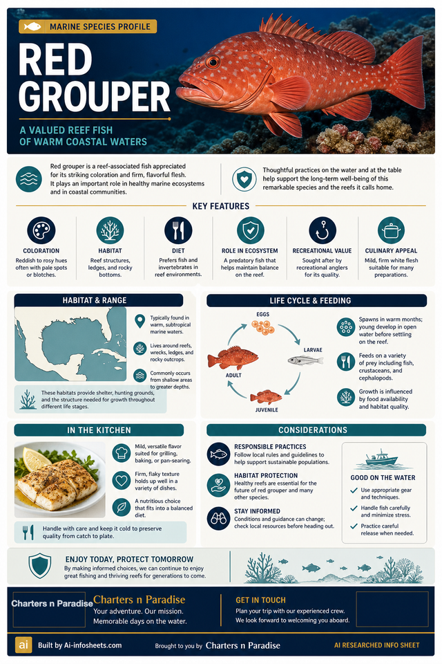 Red Grouper: A Comprehensive Profile of This Valued Reef Fish