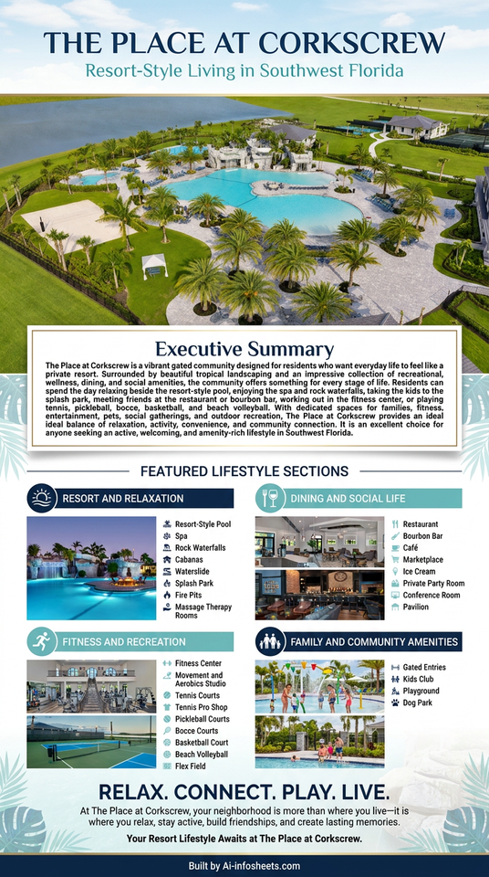 The Place at Corkscrew: Premier Resort-Style Living in Southwest Florida